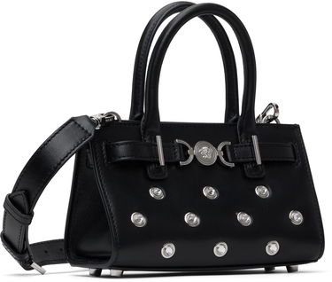 Дамска чанта Versace Versace Medusa '95 Crystal-Embellished Mini Bag Черно | 1015820_1A13490_1B00P, 1