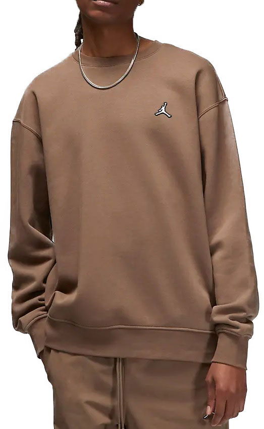 Суитчър Jordan Sweatshirt Essentials Кафяво | dq7520-274, 0