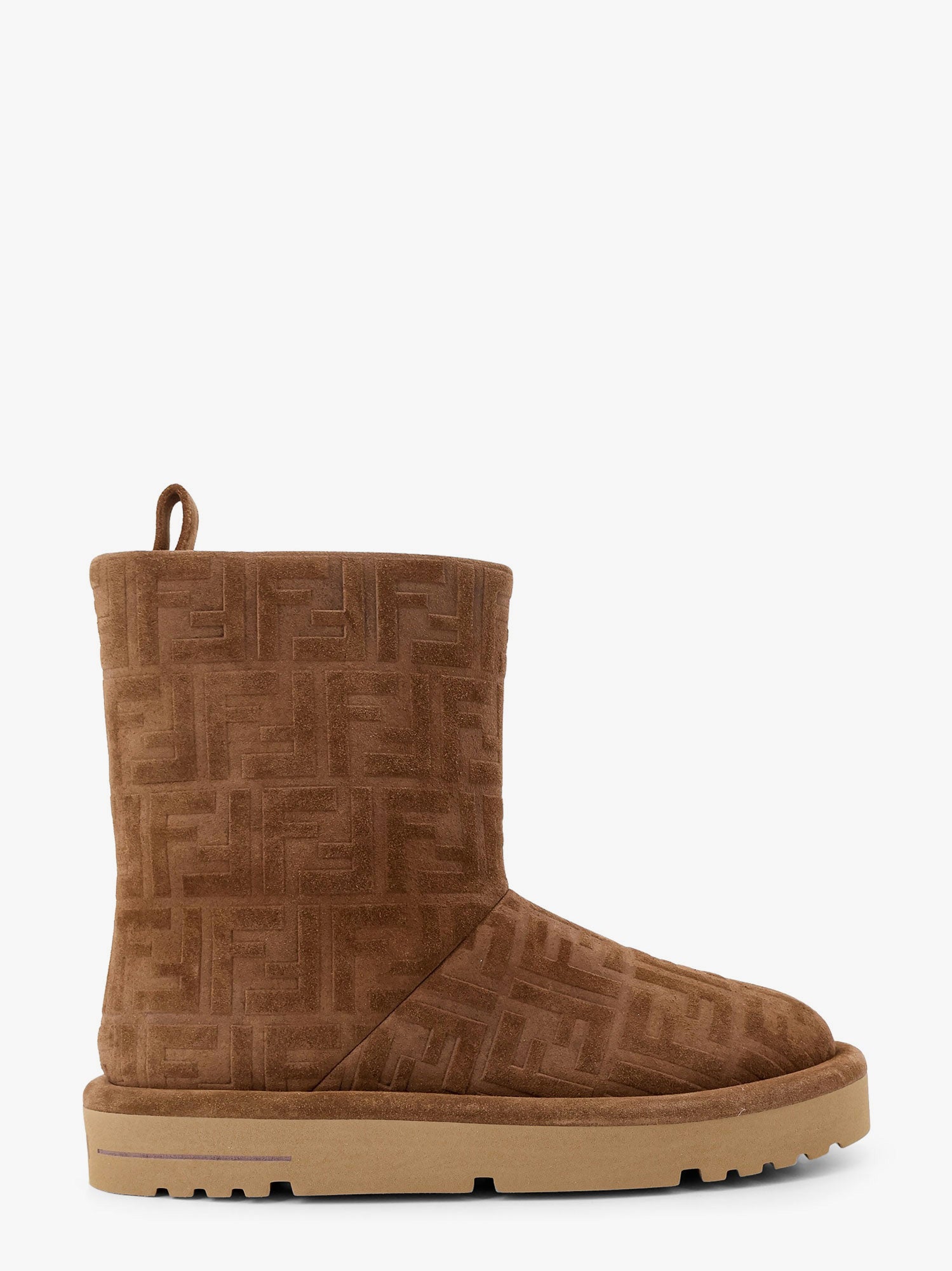 Кецове и обувки FENDI Suede Ankle Boots Кафяво | 8T8606ASA1F0C23, 0