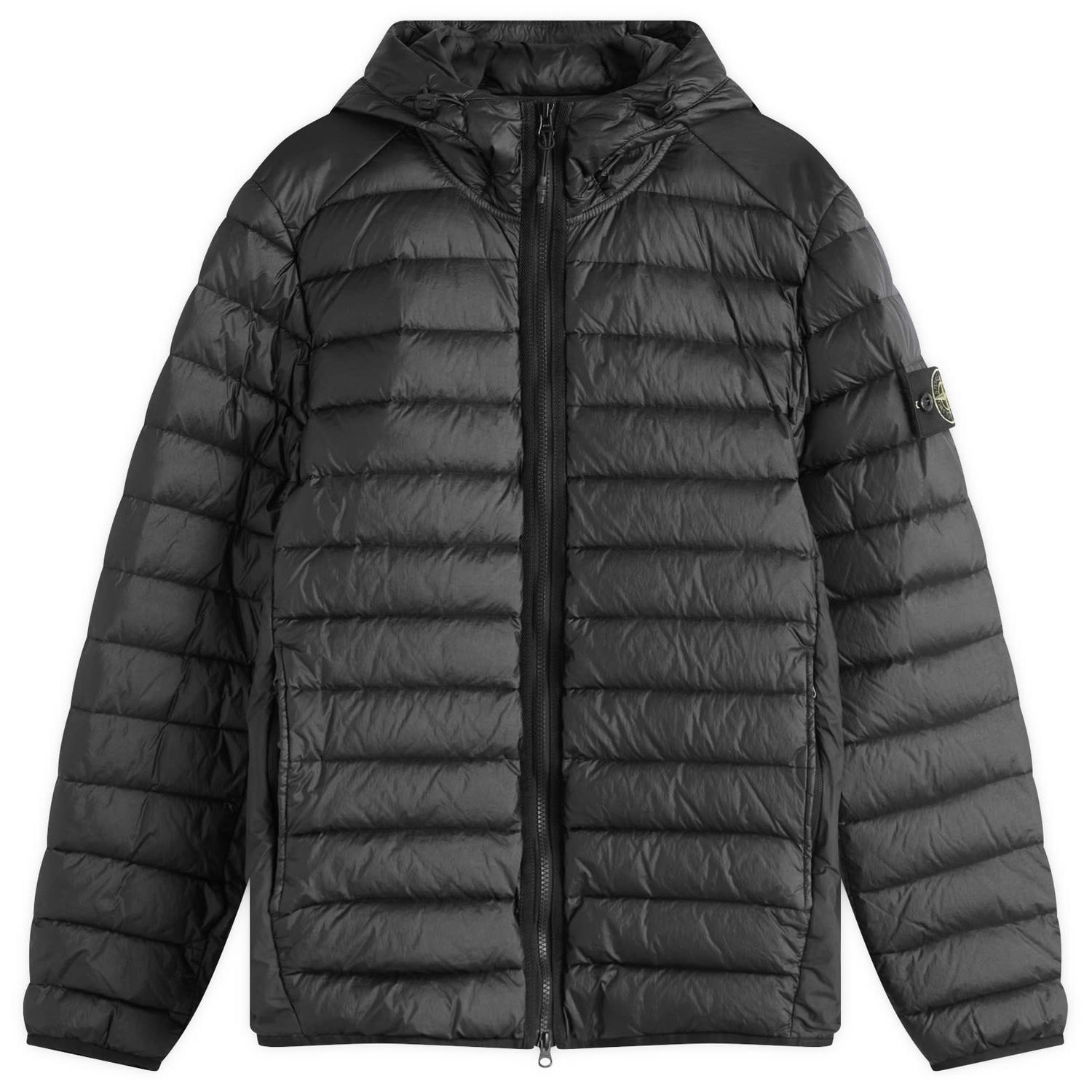 Пухо яке Stone Island Stone Island Down-TC Hooded Jacket, Size Large Черно | K1S154100403-V0029, 1