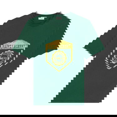 Тениска Saint Laurent T-Shirt Зелено | 686609 Y36RO 3842, 1
