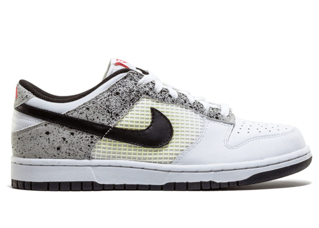 Кецове и обувки Nike Dunk Low CL Jordan Pack Oreo Бяло | 304714-107, 0