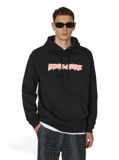 Cut Out Logo Hoodie