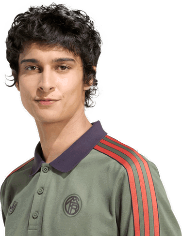 Поло тениска adidas Originals FC Bayern Munich Icon Long Sleeve Polo Shirt Зелено | jn0253, 2