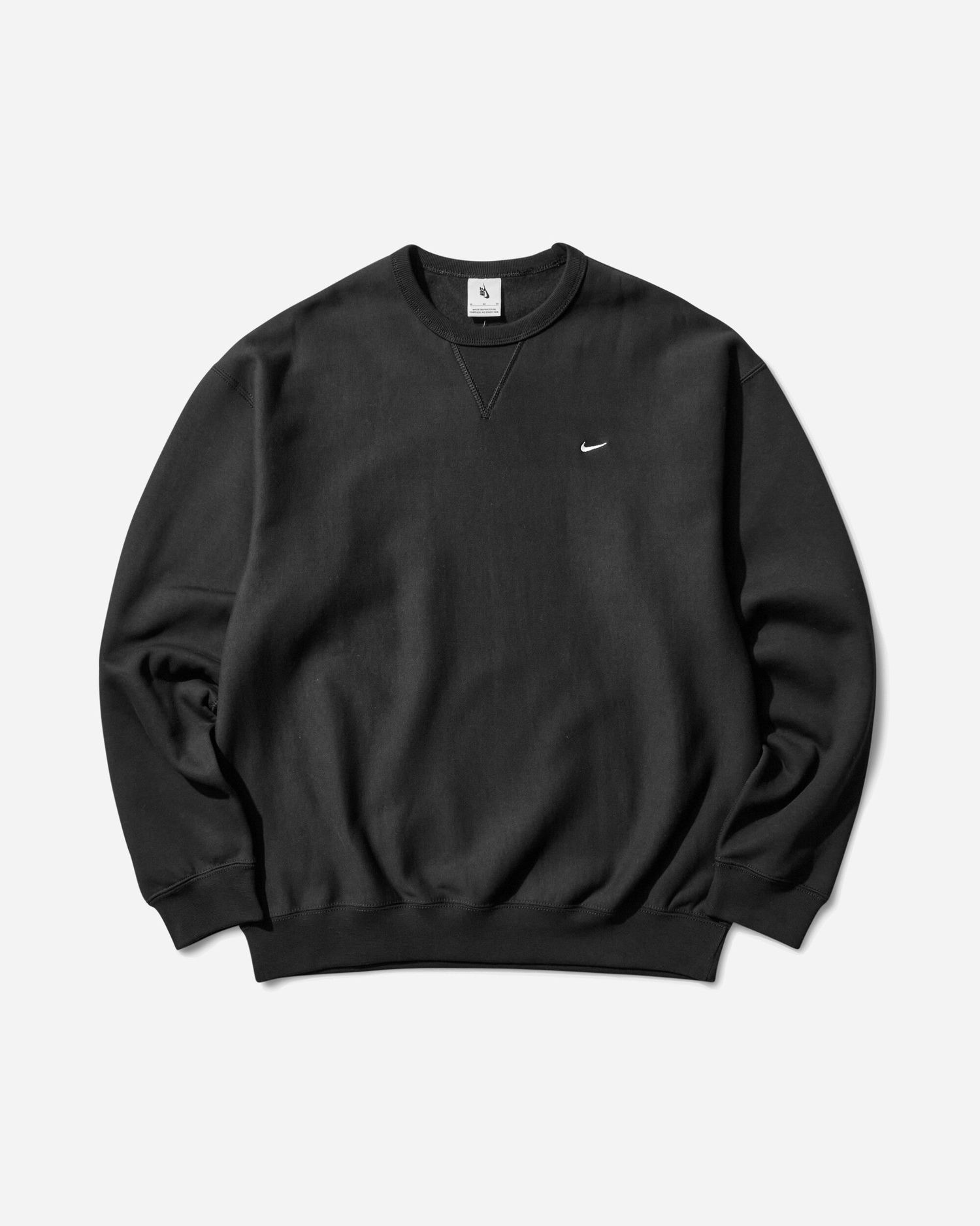 Суитчър Nike Solo Swoosh Crewneck Sweatshirt Черно | HV1086-010, 1