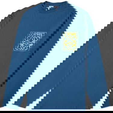 Тениска Loewe Anagram Fake Pocket T-Shirt Тъмно синьо | H526Y22X47-1200, 0