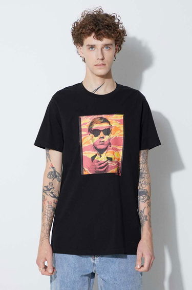 Тениска Maharishi Warhol Polaroid Portrait T-Shirt Черно | 9711.BLACK, 0
