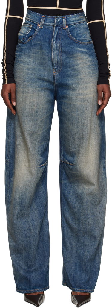 Дънки Maison Margiela Wide-Leg Jeans Синьо | S52LA0266 M30017, 0