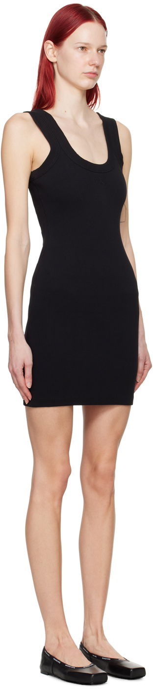 Pокля Alexander Wang Alexander Wang Embossed Mini Dress Черно | 4CC2246250, 1