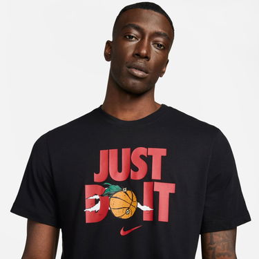 Тениска Nike "Just Do It" Basketball Tee Черно | DV1212-010, 1