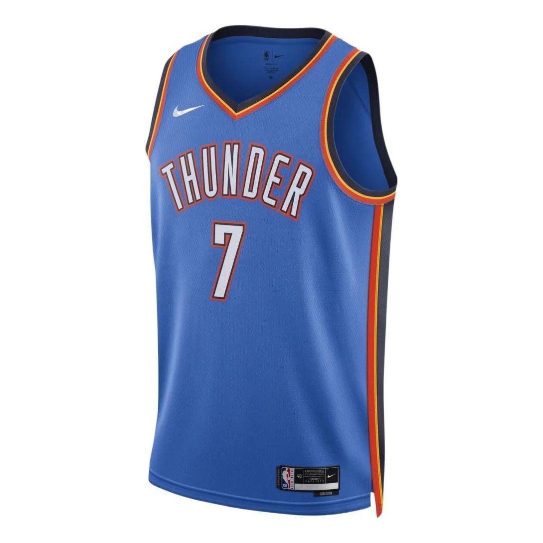 Фланелка Nike Oklahoma City Thunder Chet Holmgren Icon Edition Swingman Jersey Синьо | DN2016-406, 0