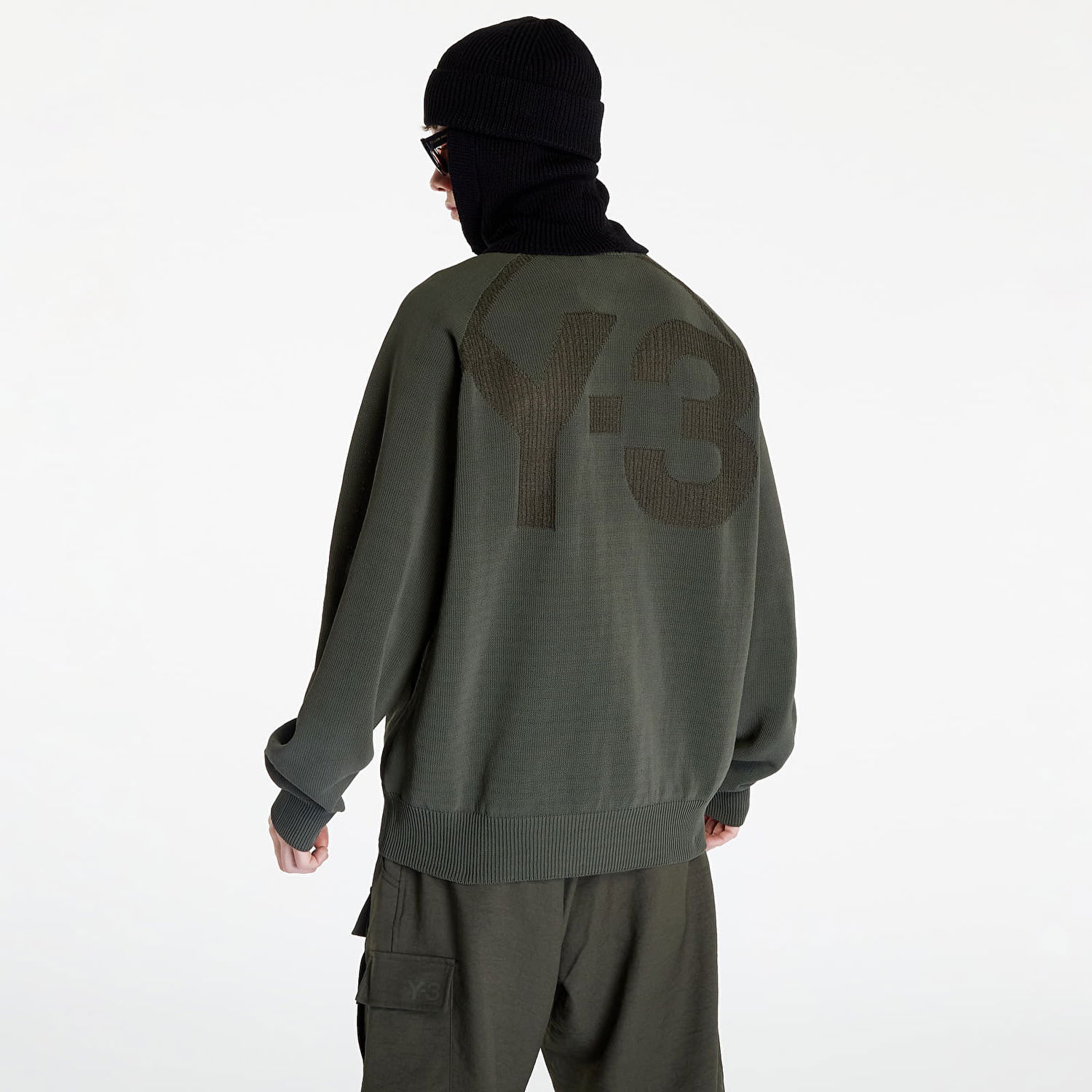 Суитчър Y-3 Classic Knit Crewneck Sweatshirt Зелено | HT4501, 0