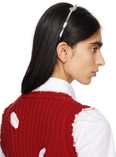 Бижута Vivienne Westwood Vivienne Westwood Horn Alice Headband Металик | 6703000Q-02P468-, 2