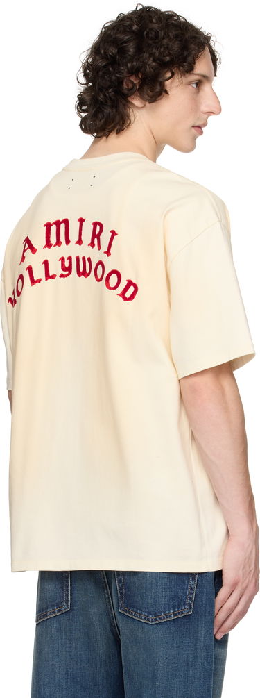 Тениска AMIRI AMIRI 'AMIRI Hollywood' Oversized T-Shirt Бежово | AMJYTE1204, 2