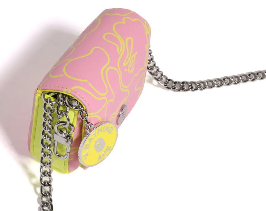 Чанта през рамо BAPE Neon Camo Micro Shoulder Bag ONE SIZE Многоцветен | 1K30290001, 0