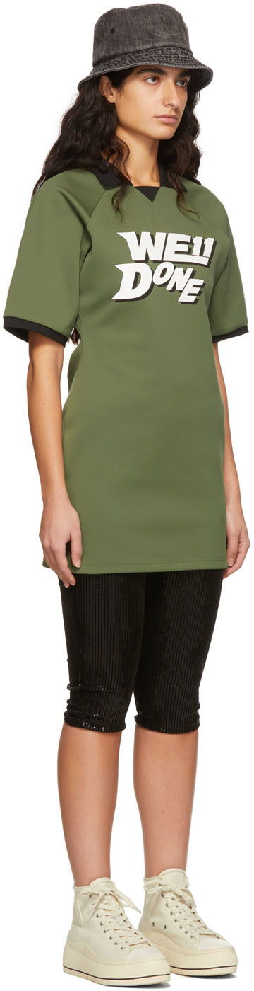 Поло тениска We11done We11done Raglan Sports Dress Зелено | WD-TO1-22-555-W-KK, 1