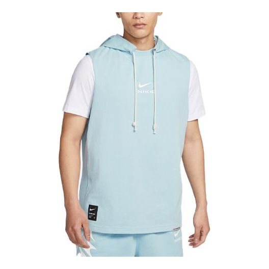 Суитчър Nike Men's Sleeveless Training Hoodie Синьо | FJ7224-442
