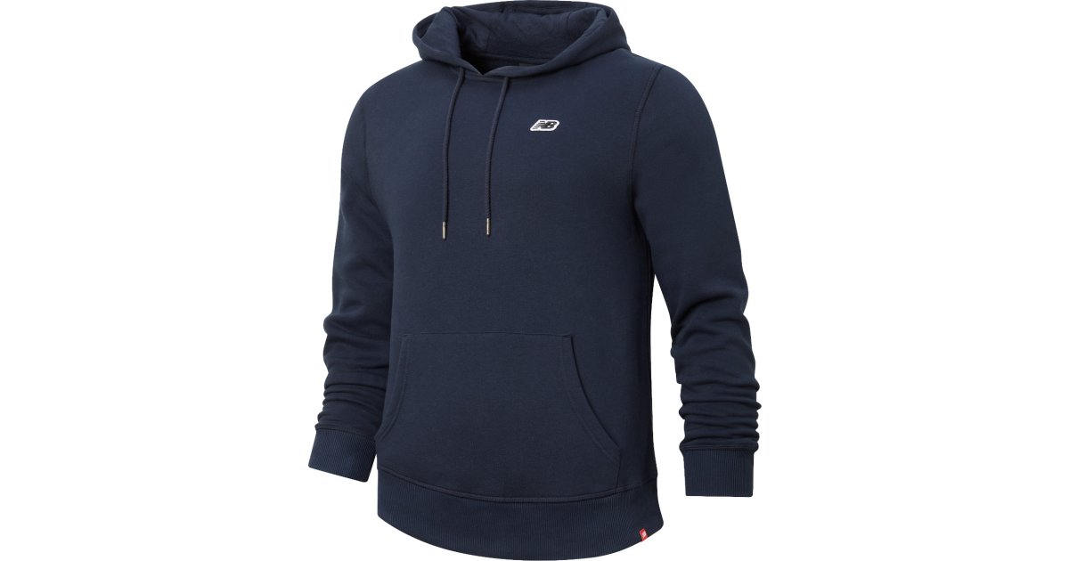 Суитчър New Balance Small Logo Hoodie Тъмно синьо | mt23602-ecl, 1