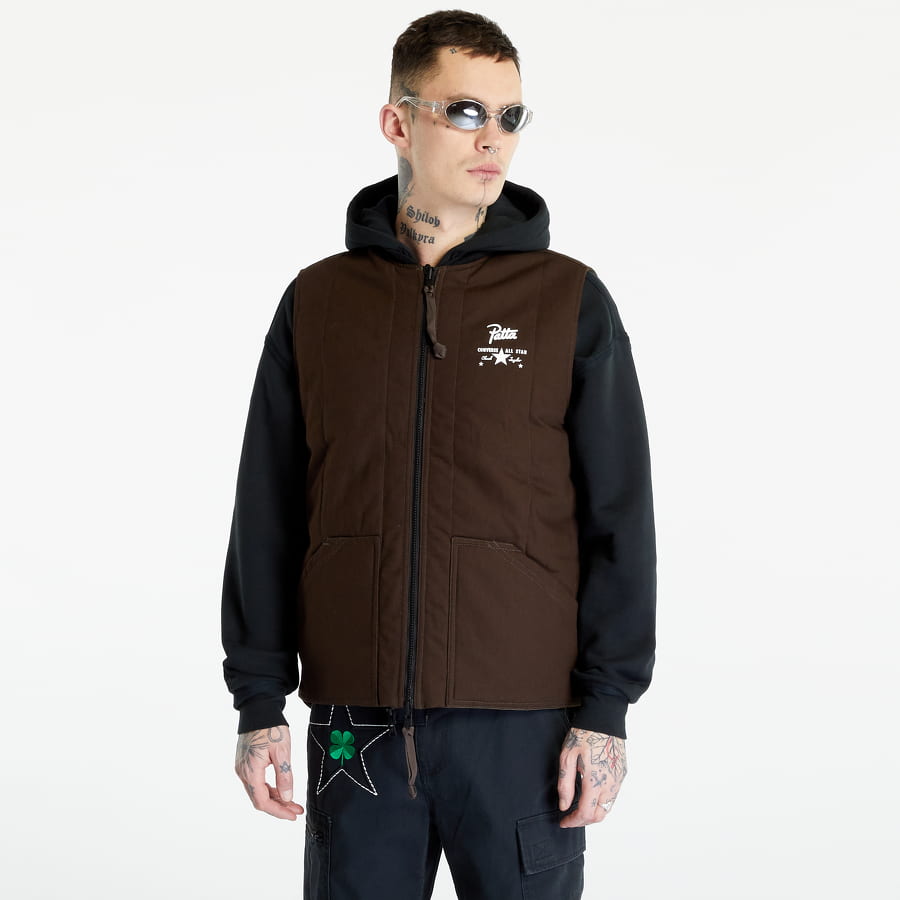Жилетка Converse x Patta Four-Leaf Clover Utility Reversible Padded Vest Кафяво | 10024665-A01, 0