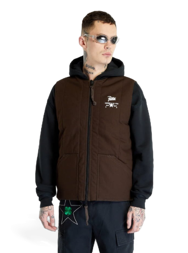 Жилетка Converse x Patta Four-Leaf Clover Utility Reversible Padded Vest Кафяво | 10024665-A01