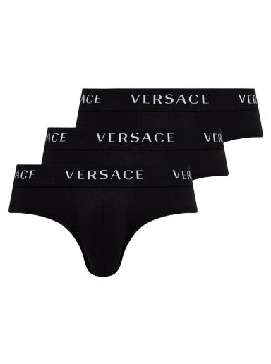 Боксерки Versace Panties Черно | AU04319.NOS