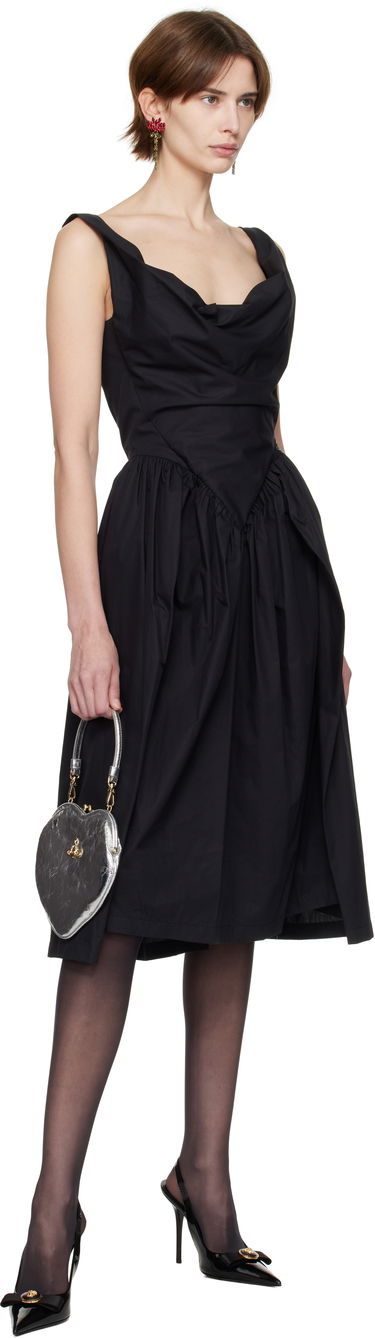 Pокля Vivienne Westwood Westwood Sunday Midi Dress Черно | 1101032Z-W009Q-SW, 3