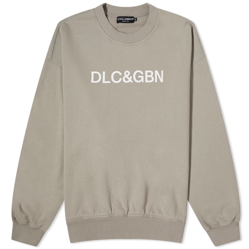 Суитчър Dolce & Gabbana Logo Crew Sweatshirt Сиво | G9AQVTG7M8G-N0634