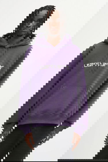 Суитчър Carhartt WIP Carhartt WIP Hooded Carhartt Hoodie Лилаво | I030547.38IXX, 0