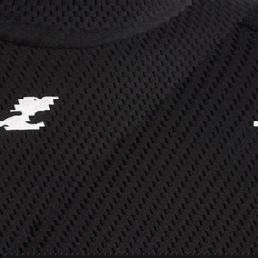 Тениска Courrèges Short Sleeve Knit Jumper Черно | PERMPU026FI0001-9999, 2
