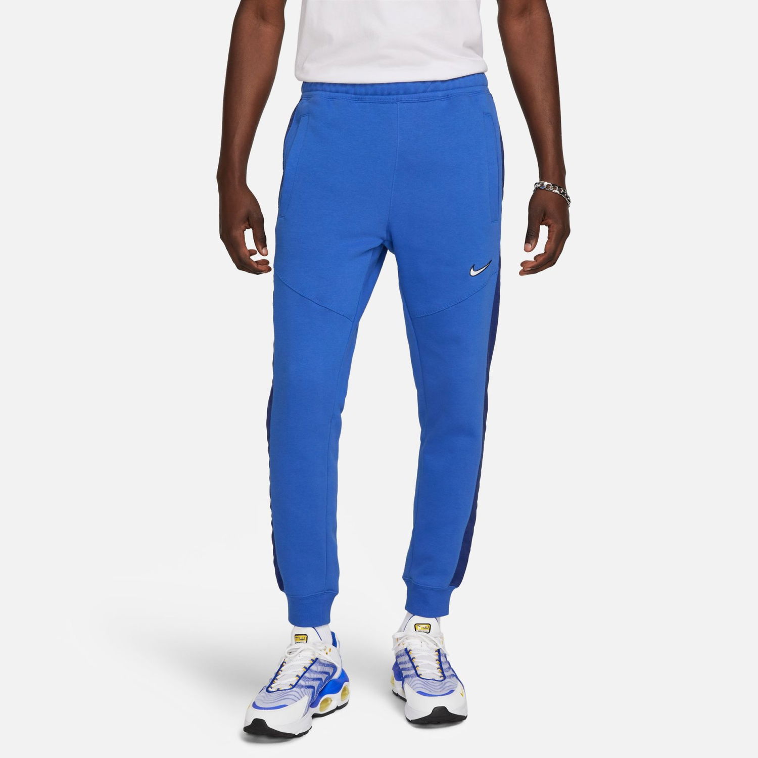 Спортни панталони Nike Fleece Jogger Pants 2XL Синьо | FN0246-480, 0