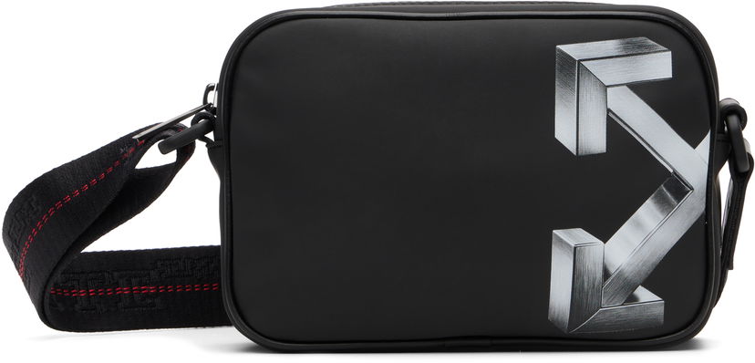 Чанта през рамо Off-White Heritage Camera Bag Черно | OMNQ099F25FAB0051072