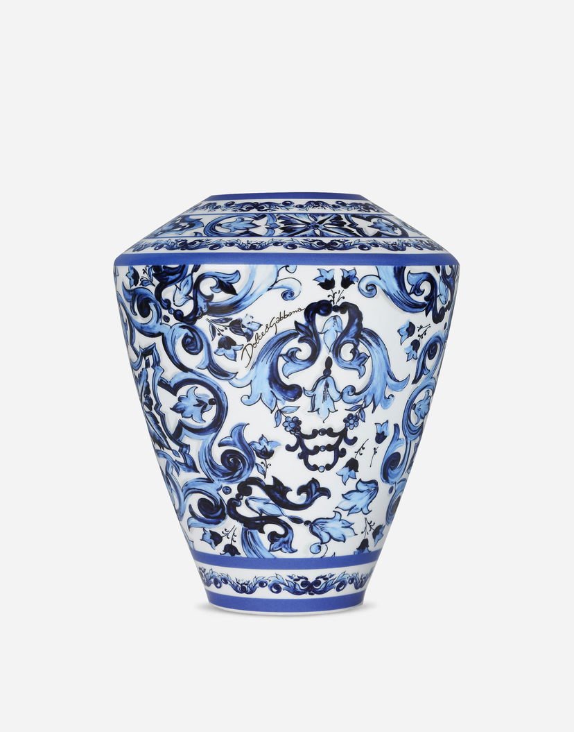 Домашен декор Dolce & Gabbana Dolce & Gabbana Large Amphora Porcelain Vase Многоцветен | TCC198TCAMZUB011
