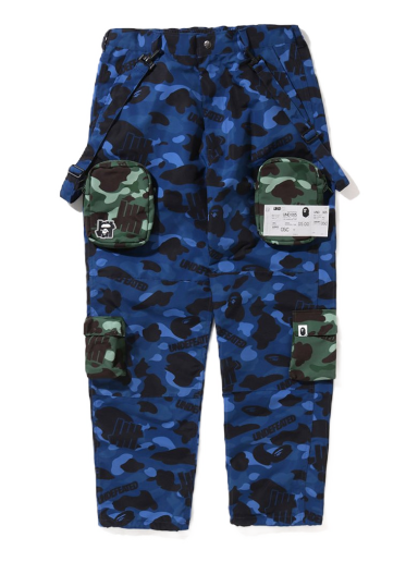 Карго панталони BAPE Undefeated x Camo Multi Pouch Pocket Pants Тъмно синьо | 001 PTI731908C