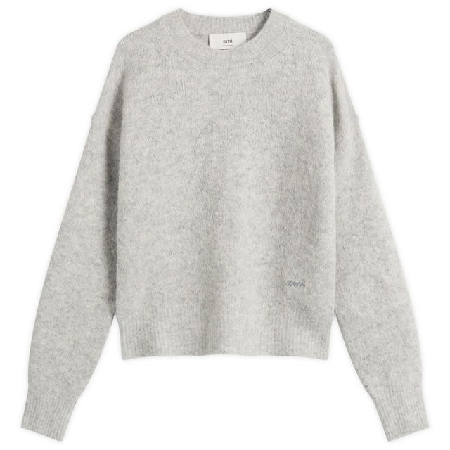 Men's Wool And Alpaca Knit Crew Neck Jumper, Size Large