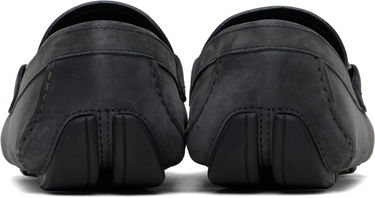 Кецове и обувки FERRAGAMO Salvatore Ferragamo Gancini Driver Loafers Сиво | 778848, 1