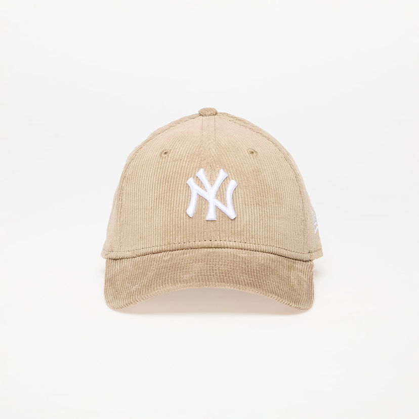 Шапка с козирка New Era Yankees MLB Cord 9FORTY Adjustable Cap Бежово | 60580823