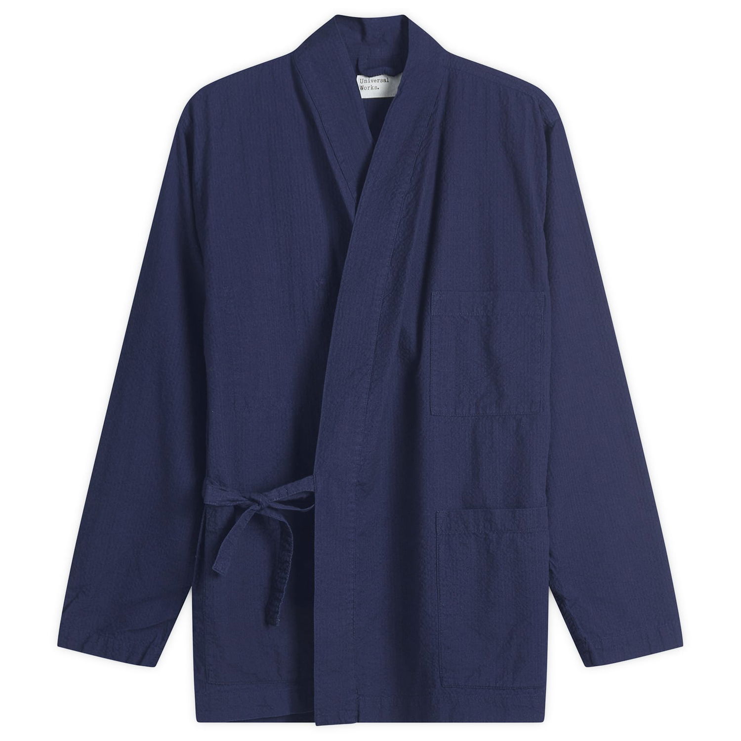 Яке Universal Works Kyoto Work Jacket Seersucker Тъмно синьо | 32722-WSI, 1