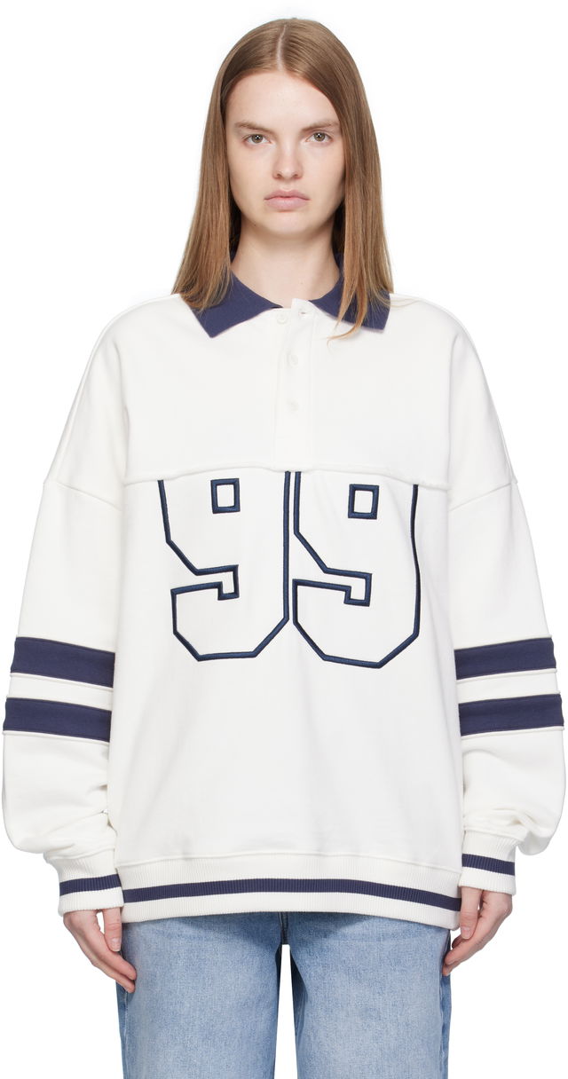 Ksubi '99' Boyfriend Polo Sweatshirt