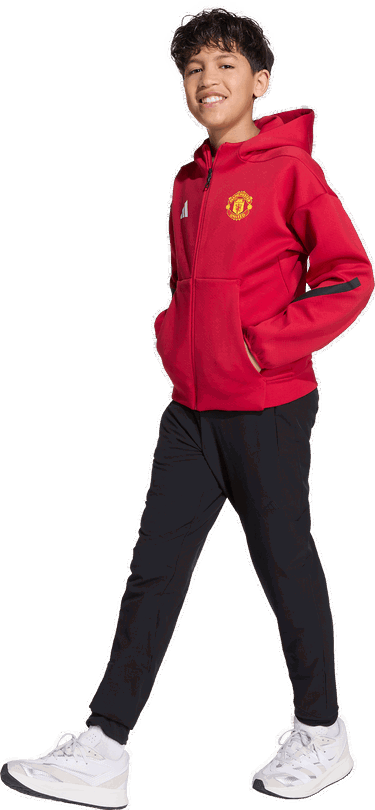 Яке adidas Originals Manchester United Anthem Jacket Червено | jn2899, 5