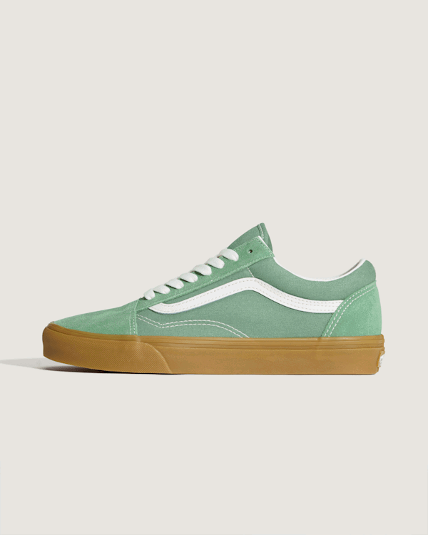 Кецове и обувки Vans Vans Old Skool 35 Зелено | VN000D9Y17P