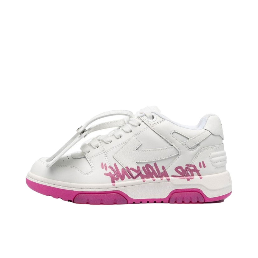 Кецове и обувки Off-White Out Of Office Low Tops W For Walking Fuschia Бяло | OWIA259F22LEA0020132
