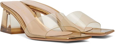 Аксесоари Gianvito Rossi Gianvito Rossi Cosmic Heeled Mules Металик | G11320-55PLE-GME, 3