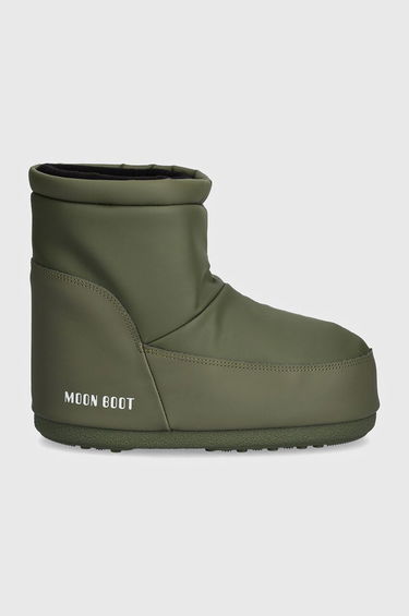 Кецове и обувки Moon Boot MB ICON LOW NOLACE RUBBER Boots Зелено | 80D1409410.M006, 1