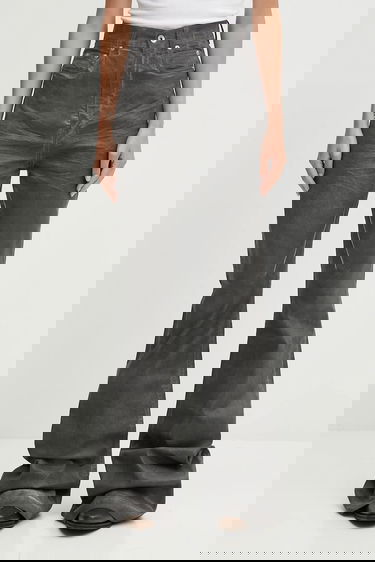 Дънки Rick Owens Rick Owens DRKSHDW Bolan Bootcut High Waist Jeans Сиво | DS02E7311.SCF, 0