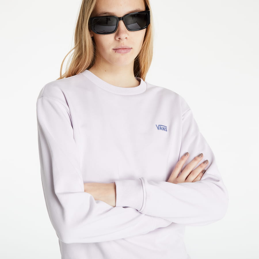 Суитчър Vans W Flying V Boyfriend Crew Бяло | VN0A5AQ1YEU1, 1
