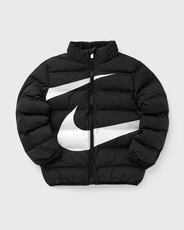 Пухо яке Nike Wrap Swoosh Debossed Quilt Jacket Черно | 86M133-023, 0
