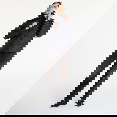 Пухо яке Emporio Armani Hooded Puffer Mountain Polar Jacket Big Logo Черно | 7M000694AF15956UC001, 5