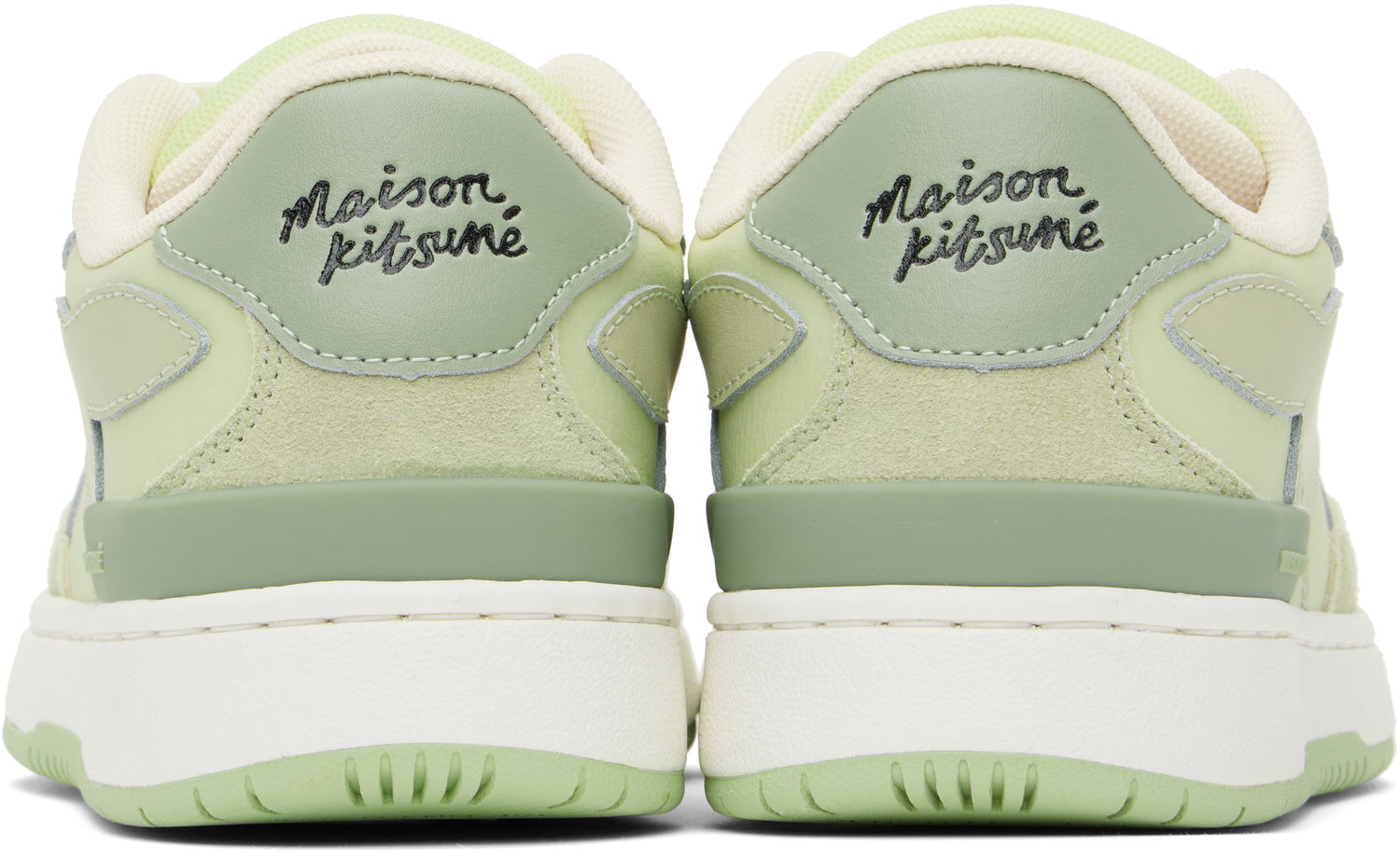 Кецове и обувки MAISON KITSUNÉ Maison Kitsuné Chiru Зелено | MM04804LR0036, 1