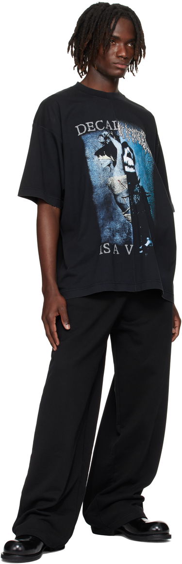 Тениска VETEMENTS VETEMENTS Cradle of Filth Cut-Up Oversized T-Shirt Черно | UCF76TR950BB, 3