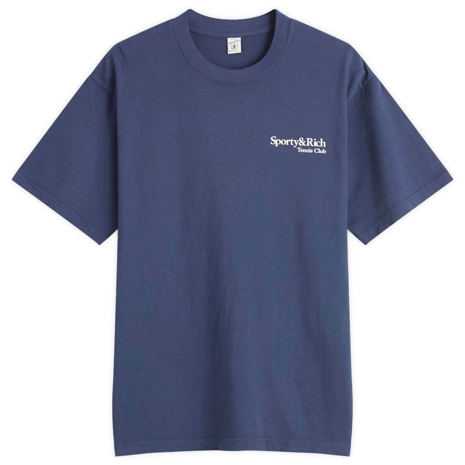 Тениска Sporty & Rich Sporty & Rich Play Tennis T-Shirt, Size Large Синьо | TO043621425BL106, 0